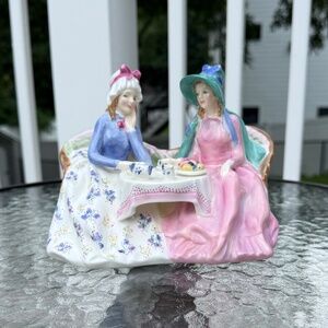 vintage Royal Doulton "Afternoon Tea" figurine